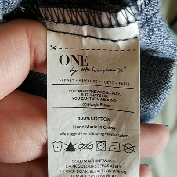 One Teaspoon Cobain Hunters Shorts size XXS NWT - Picture 12 of 12